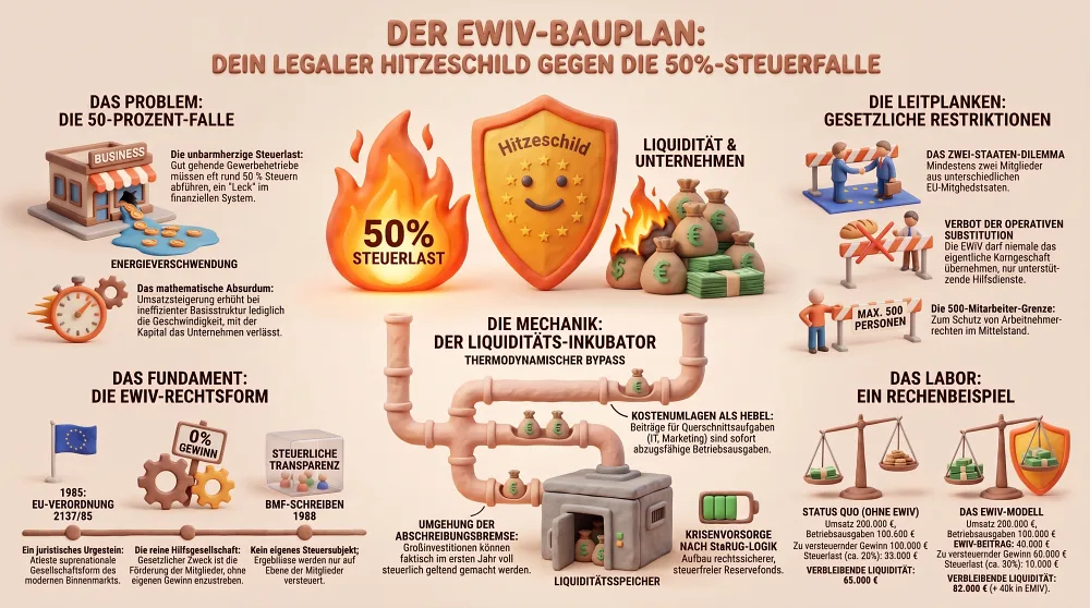 Infografik: Alles auf einen Blick - der EWIV-Motor
